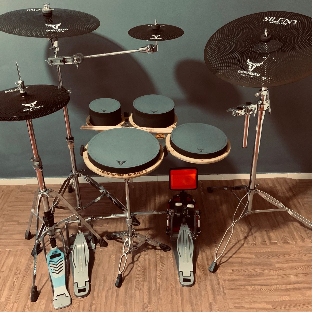 SILENT CYMBAL SET